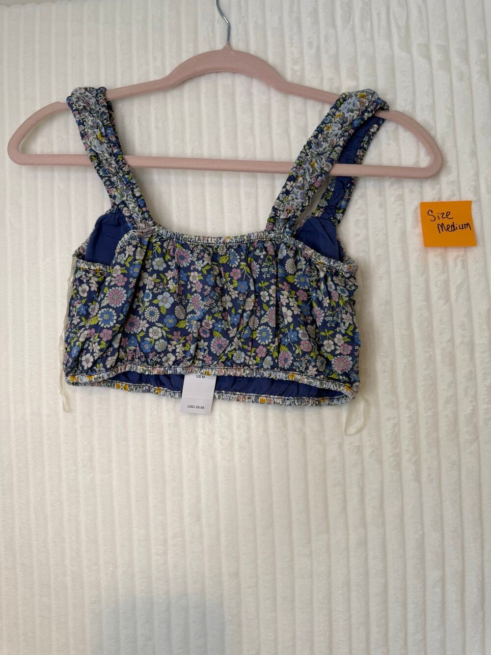 NWT American Eagle cropped bralette size medium